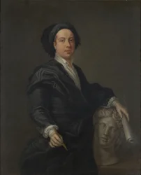 Porträt von William Kent (1685-1748)